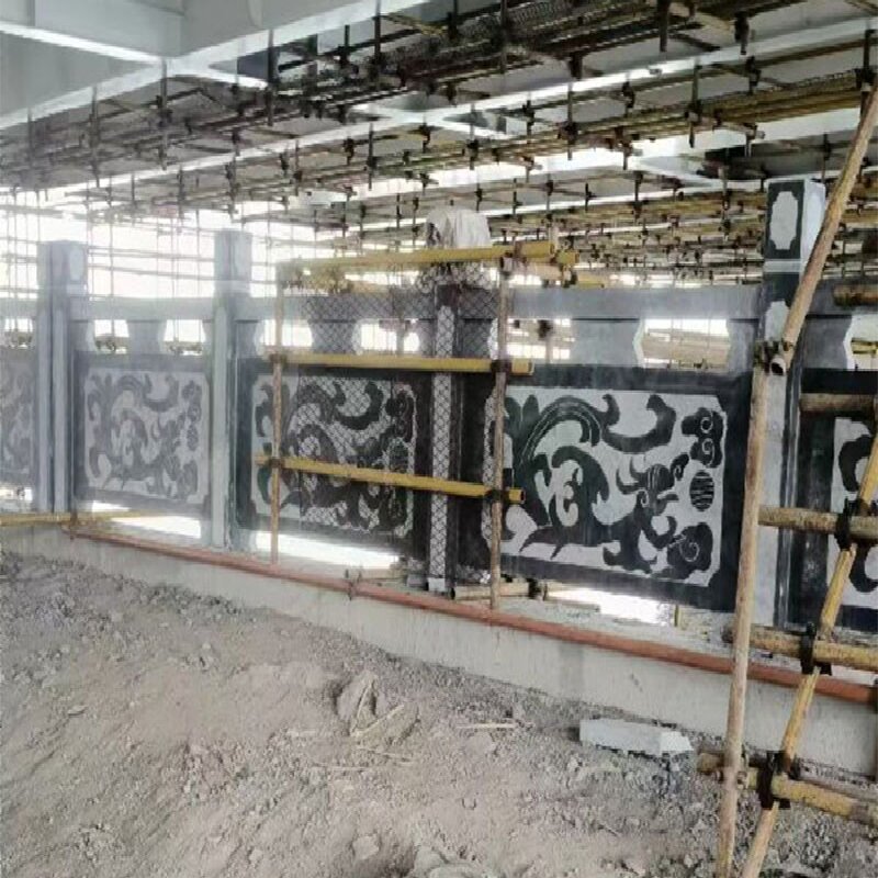 Granite Bridge Railing