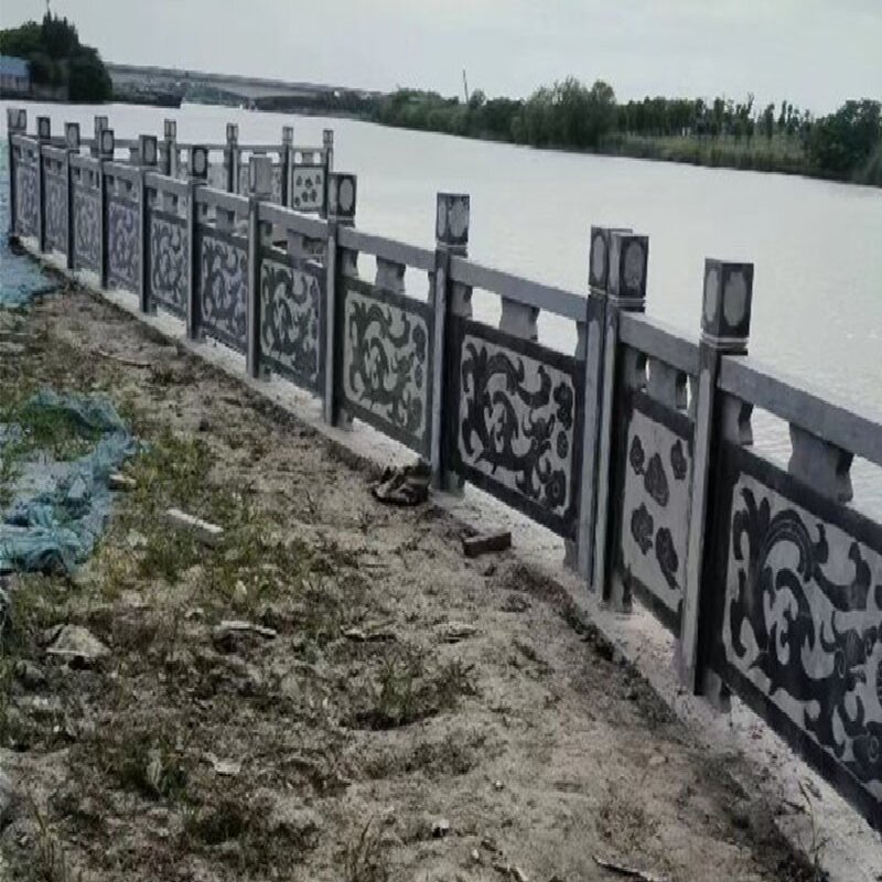 Granite Bridge Railing