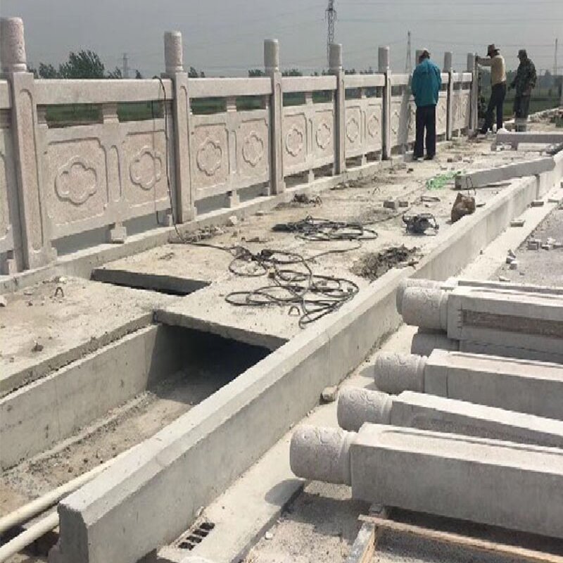 Granite Bridge Railing