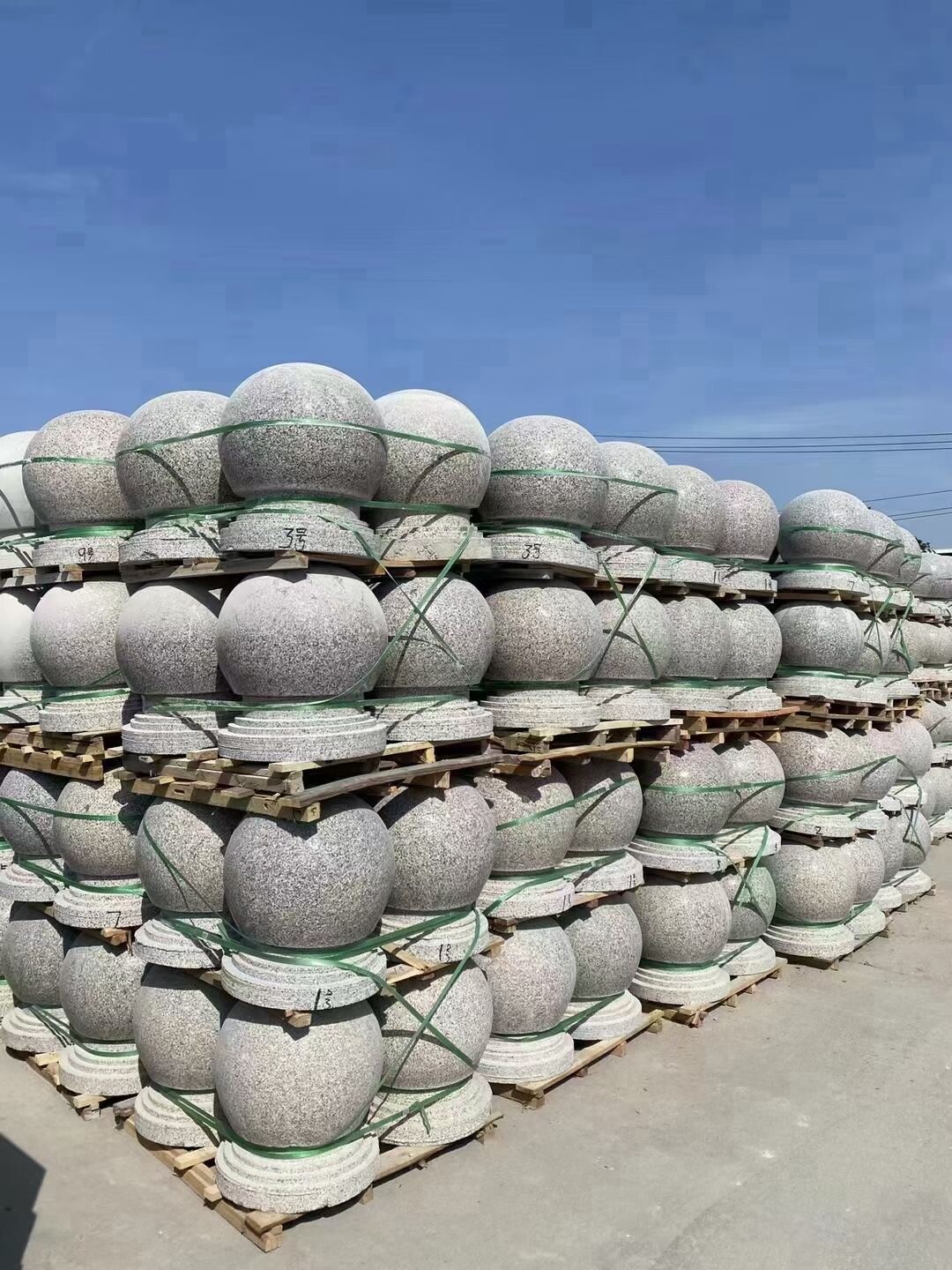 Granite Barrier Stone Ball