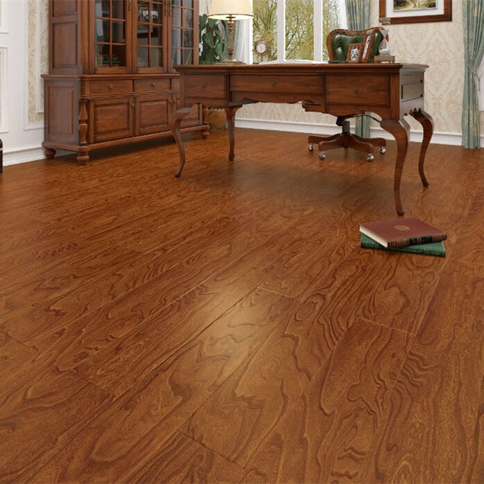 Western style wood grain laminate flooring