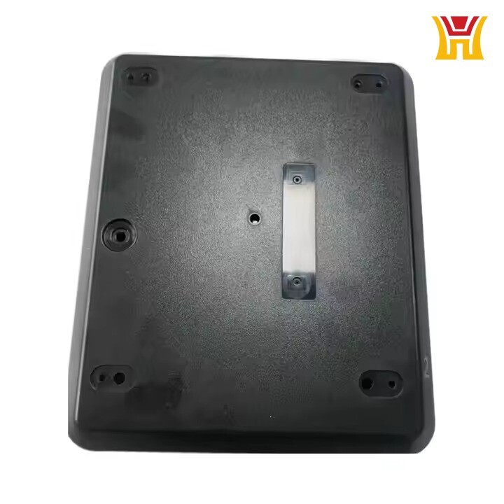 The plastic injection molded cases of the projector