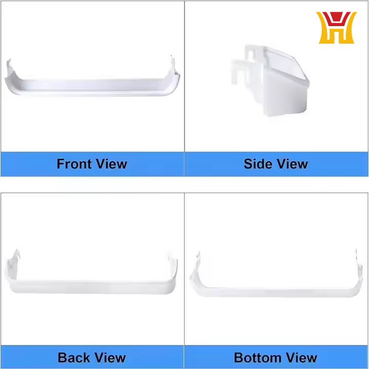 Refrigerator Shelf Rack / Door Bin Holder Plastic