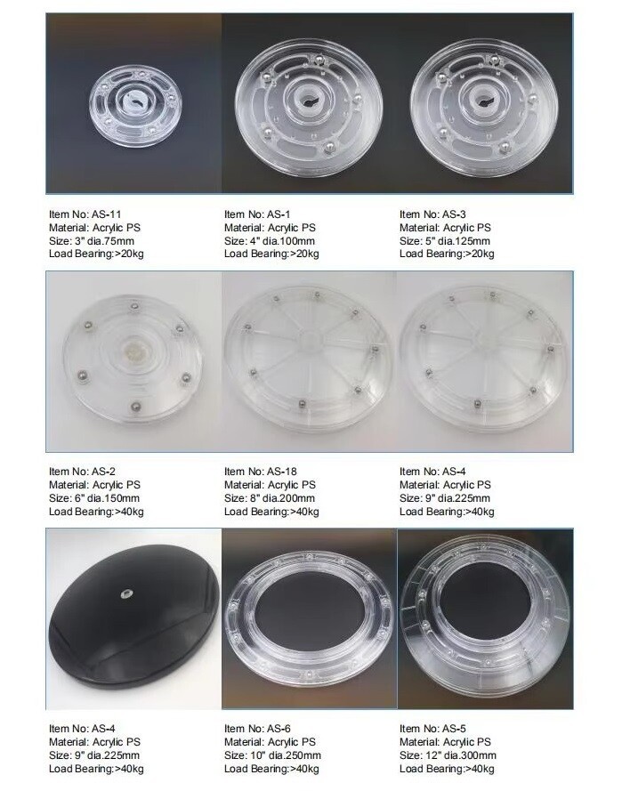 TV Turntable Table Top TV Stand Swivel Base7