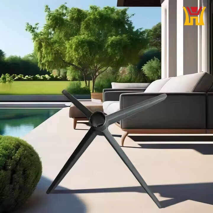 Plastic Base Nylon Plastic Furniture Accessories