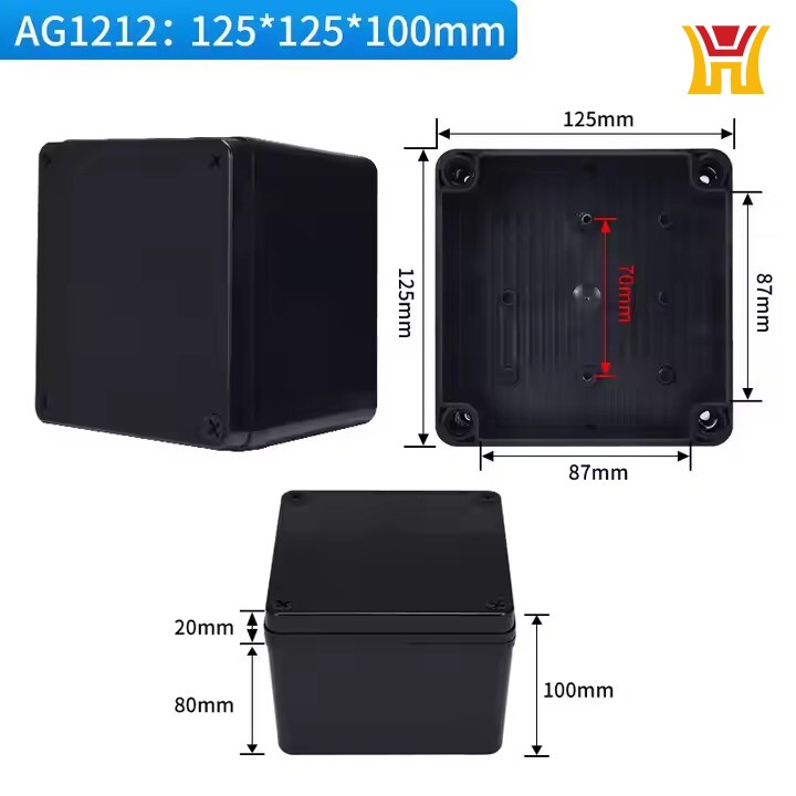 Small ABS Plastic Injection Enclosure Electronic Project Box Case