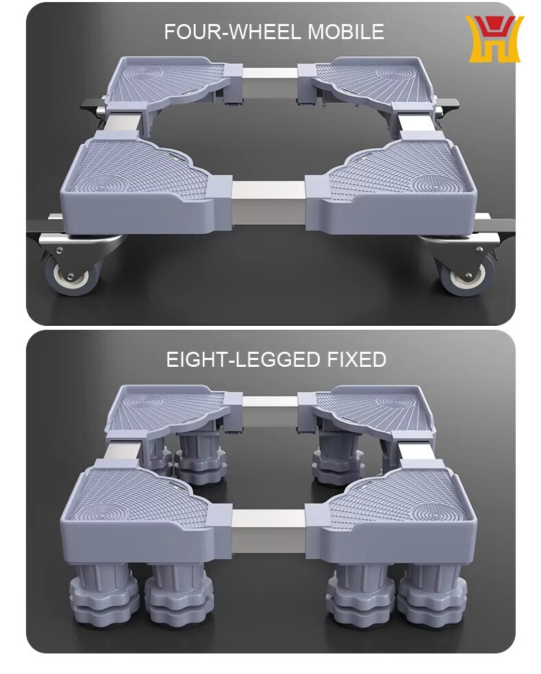 Removable Washing Machine Base Plastic Washing Machine Base