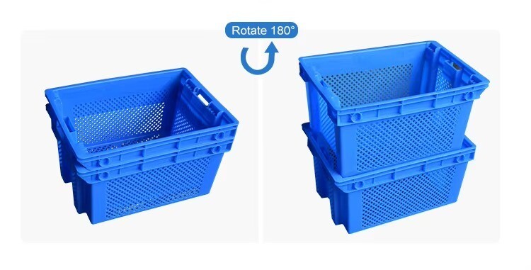 Stackable and Nestable Plastic Shipping Crates7 Stackable and Nestable Plastic Shipping Crates7