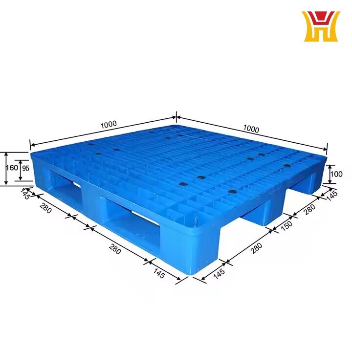 HDPE Standing Structure Plastic Pallet for Item Transportation 1000-4000kg Capacity