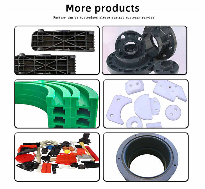 Custom building plastic parts
