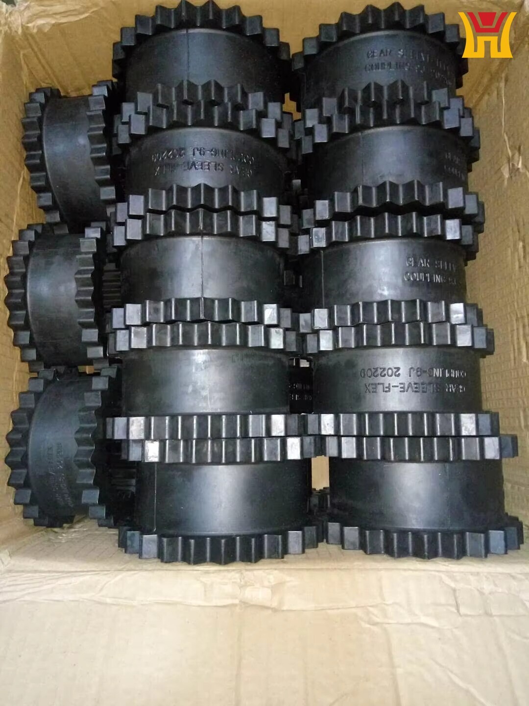  EPDM and Silicon Rubber Gear Insert Couplings Building