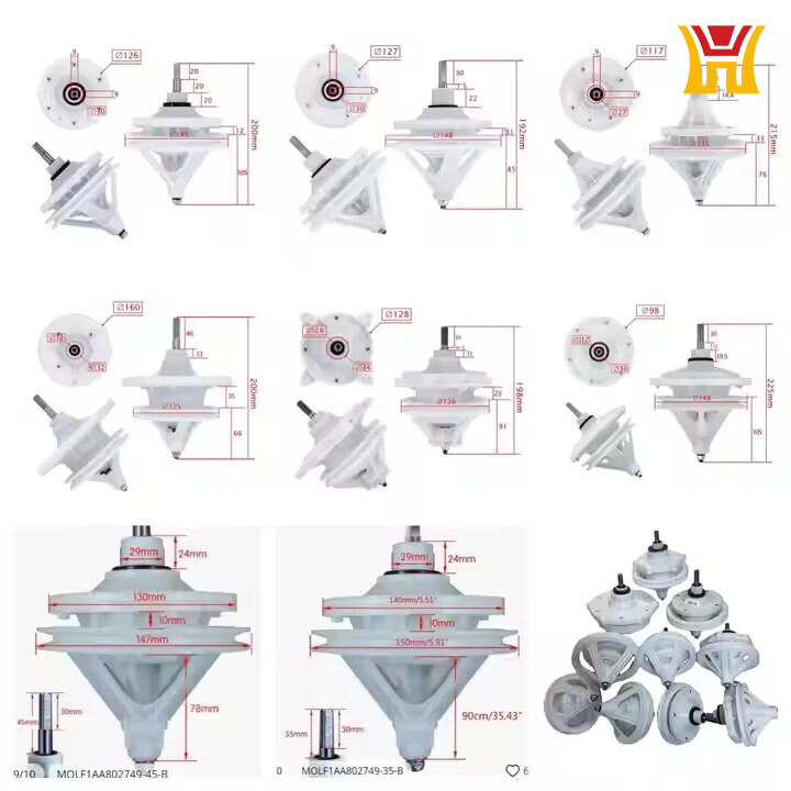 Washing Machine Plastic Shear Modulus Components