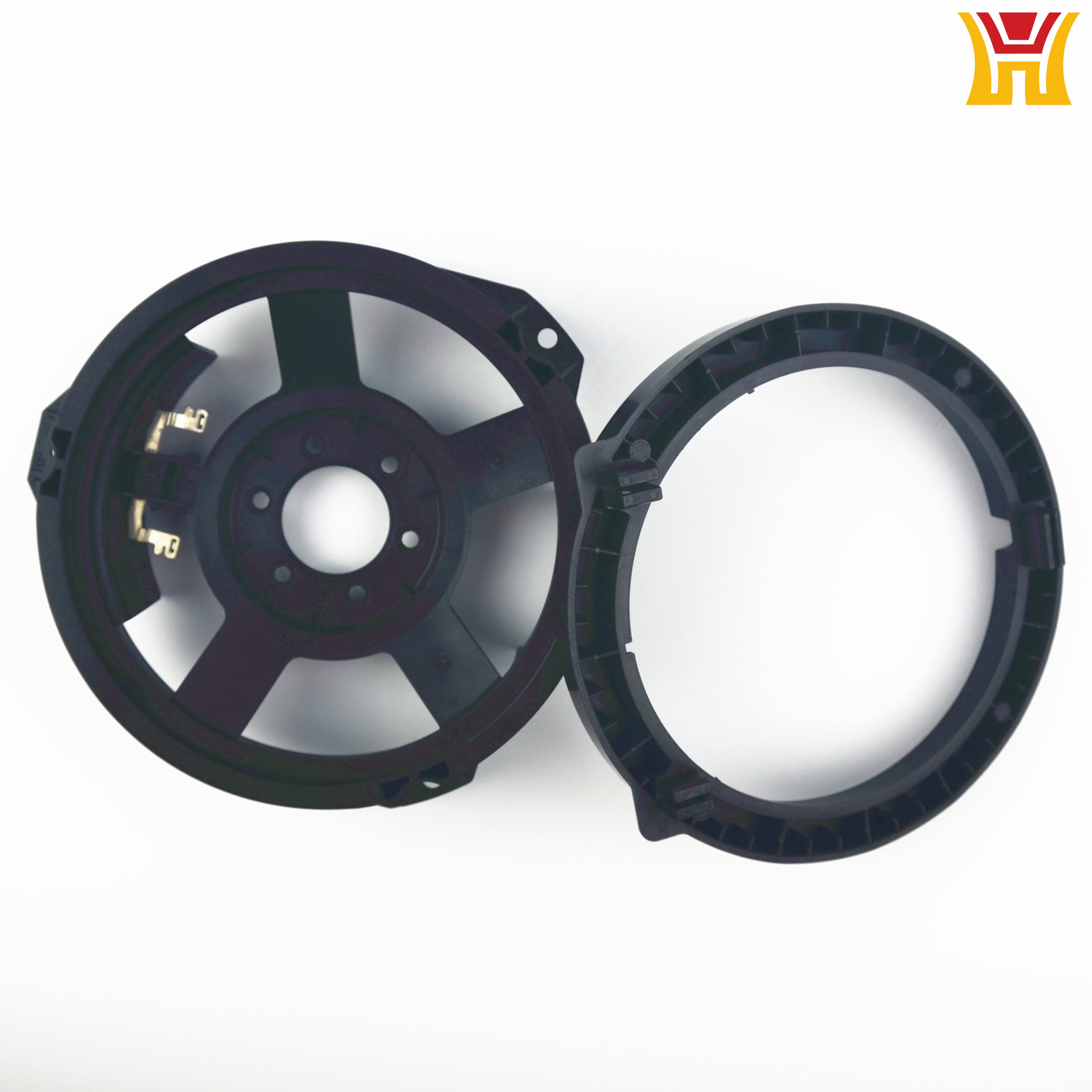 Custom Black Peek Plastic Parts for Electrical Applications