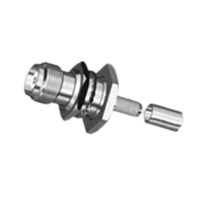 用于 RG-58 SYV-50-3 电缆的 TNC 母穿板射频同轴连接器 XMR-TNC5110