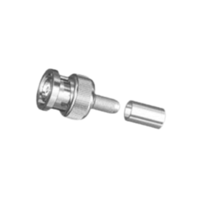 用于 RG58U RG59 RG174U 电缆的 RP-BNC 插头压接式同轴连接器 XMR-L7010
