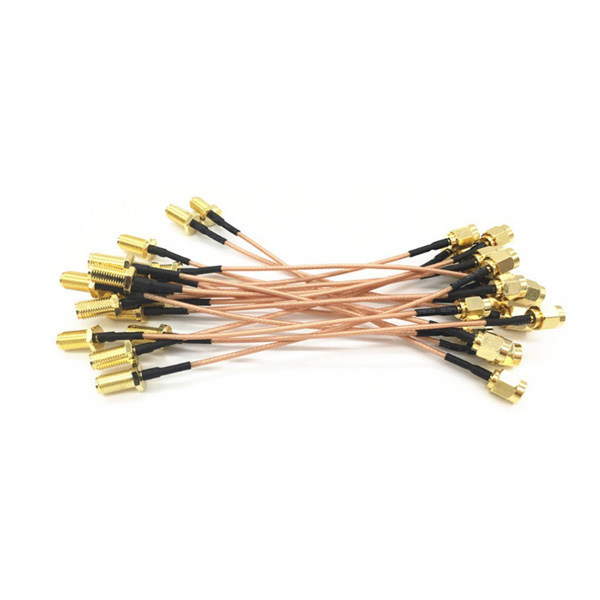 SMA 公头至 SMA 母头连接器 RG178 10MM RF 电缆组件 XMR-L005