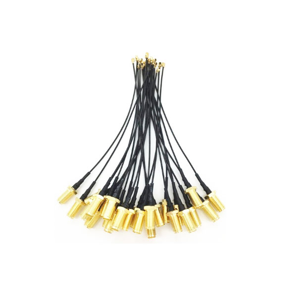 IPEX 至 SMA 母连接器 1.13 或 0.81 或 1.37 RF 同轴电缆组件 XMR-L001