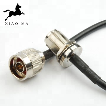 N 直型公头至 N 隔板插孔连接器 RG58 RF 同轴电缆组件 XMR-SPTX84