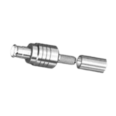 用于 RG-174/U RU-58/U 电缆的 MCX 插头压接式射频同轴连接器 XMR-MCX1000