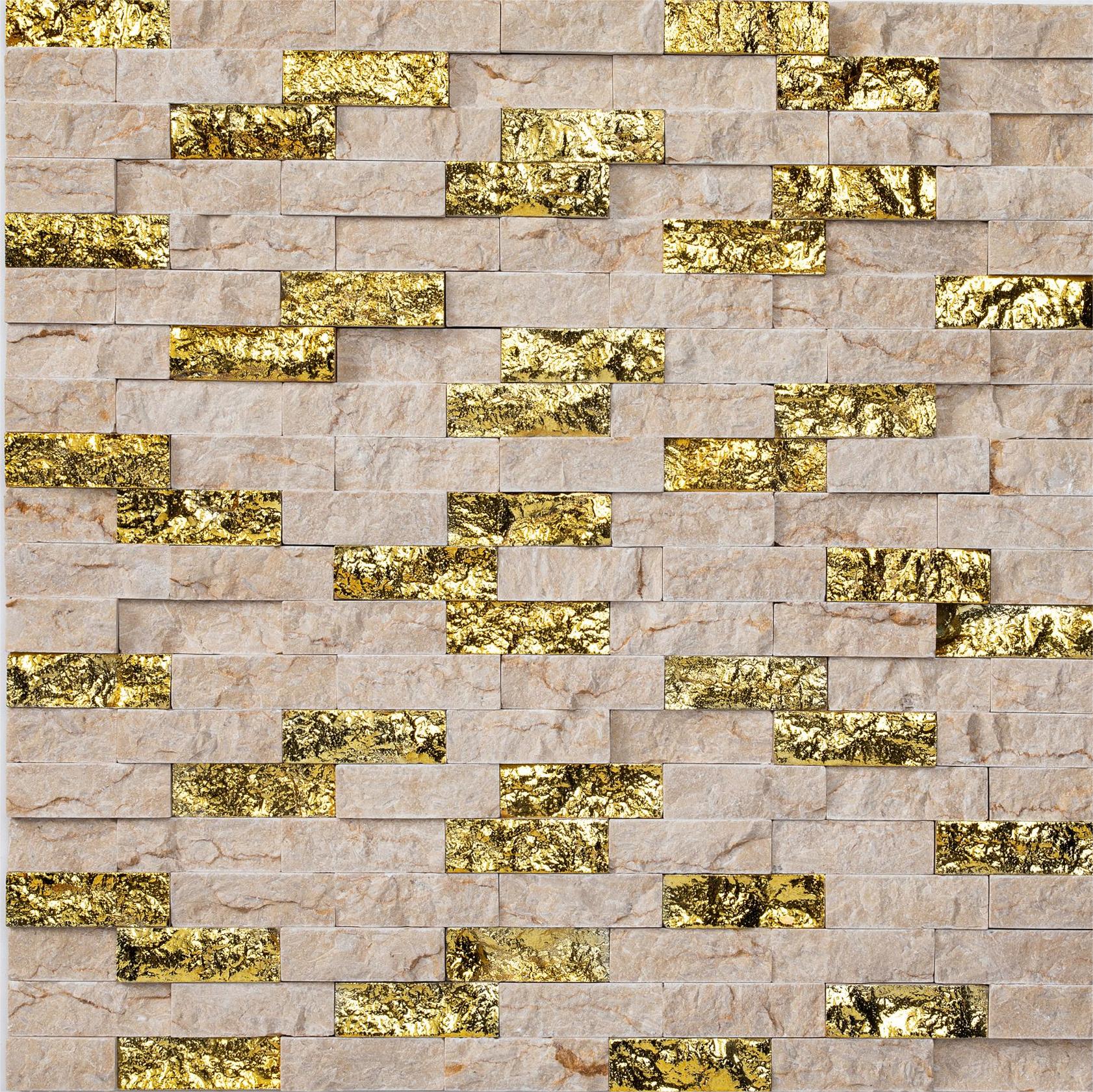 Split the electroplated courtyard Mosaic
