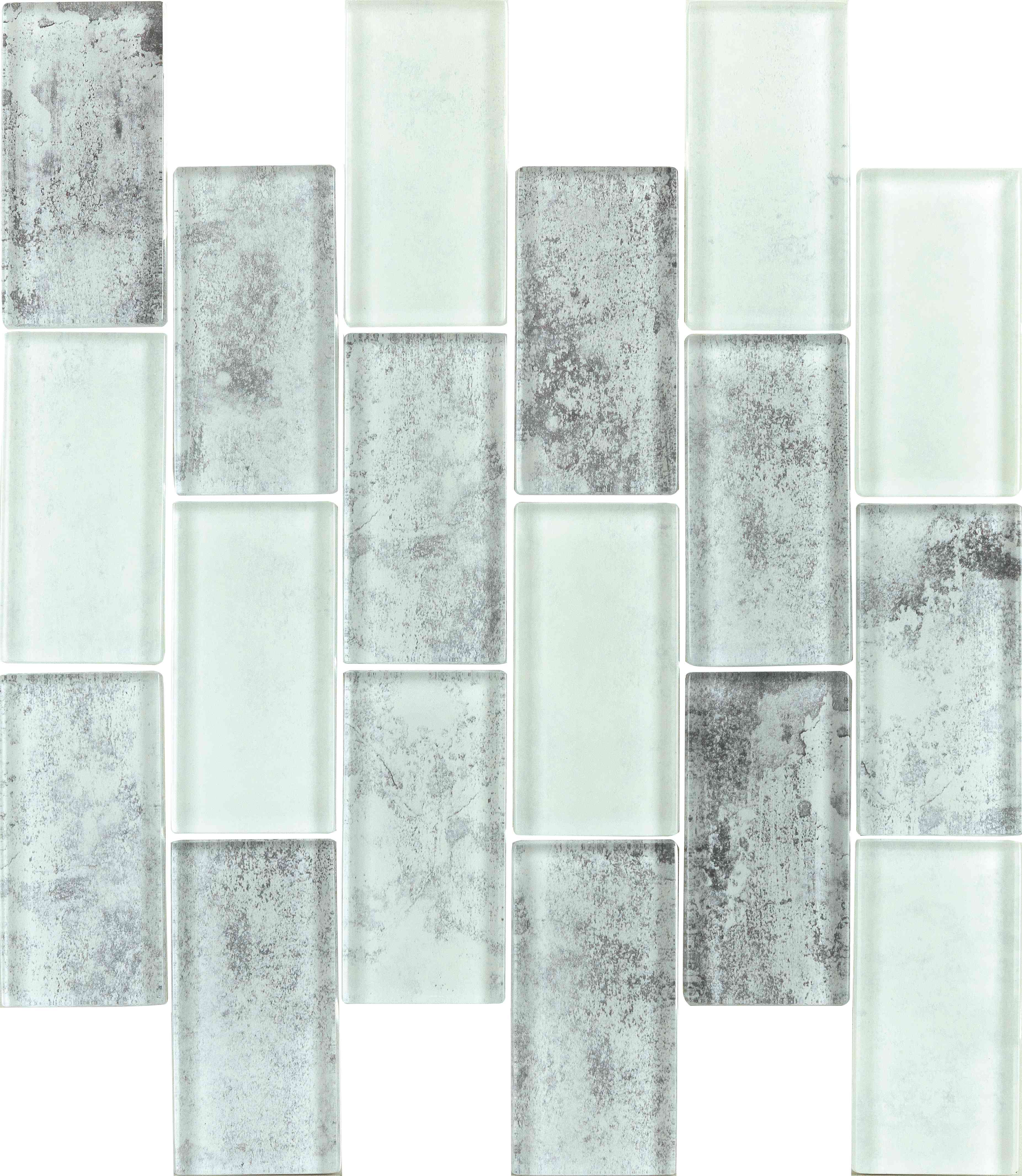 Glass tile super white