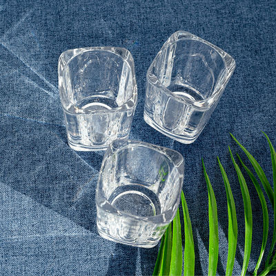 Free Sample Ins Glass Waterfall Texture Water Cup Juice Liqueur Cup Thickened Cup