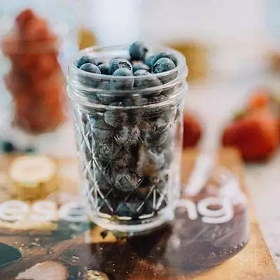 8oz Clear Empty Glass Jam Honey Jar Wide Mouth Mason Jars