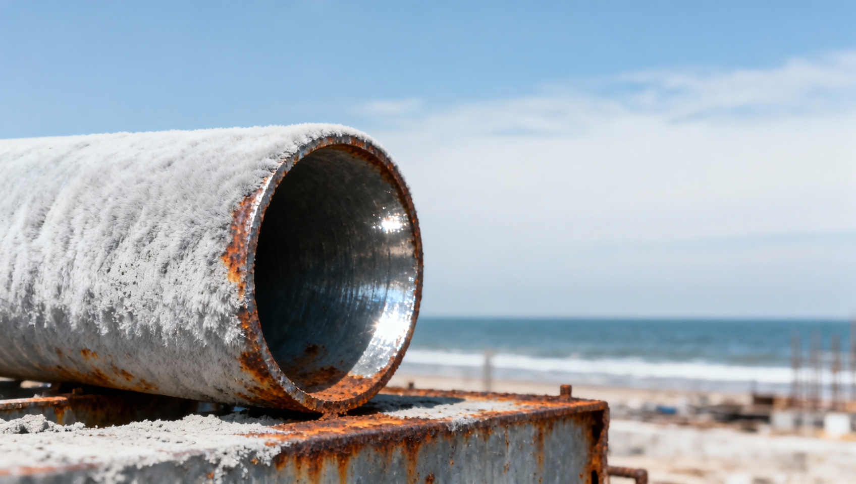 Galvanized steel pipe in coastal projects: When salt exposure triggers white rust — and when it’s harmless
