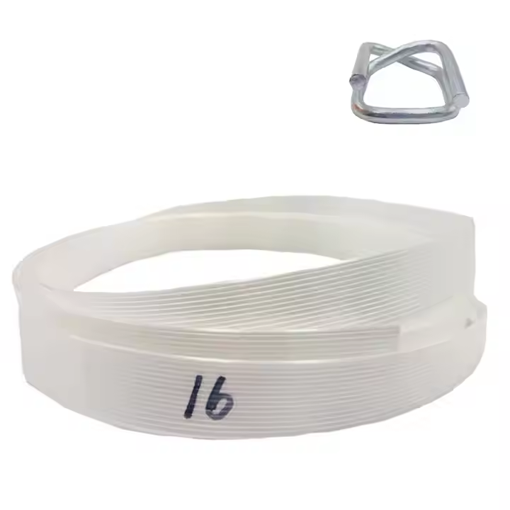 Strength 680daN 16mm Factory Price Poly Composite Cord Strapping Roll Packing Straps for Cargo Packing