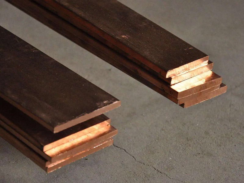 TAg0.08 / C13000 / CuAg0.1 / C1271 Copper Flat Bar