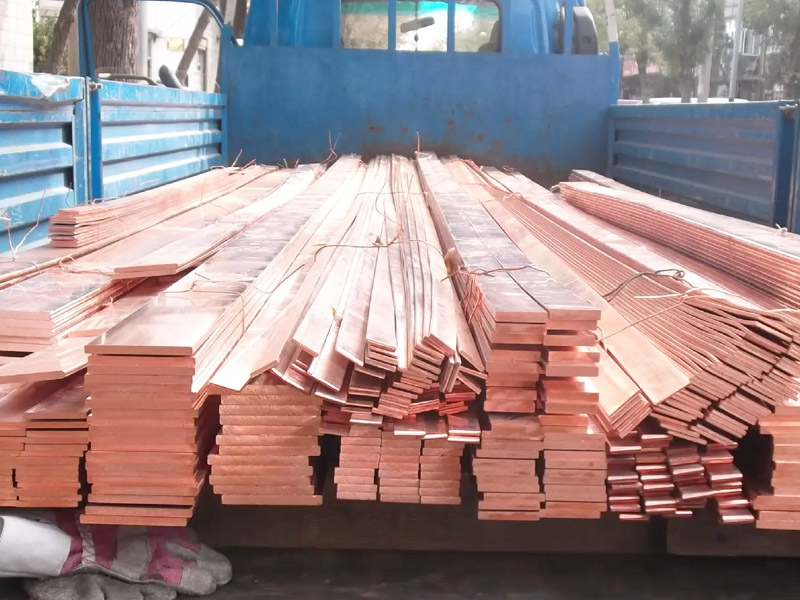 TU1 / C10200 / OF-Cu / C1020 Copper Flat Bar