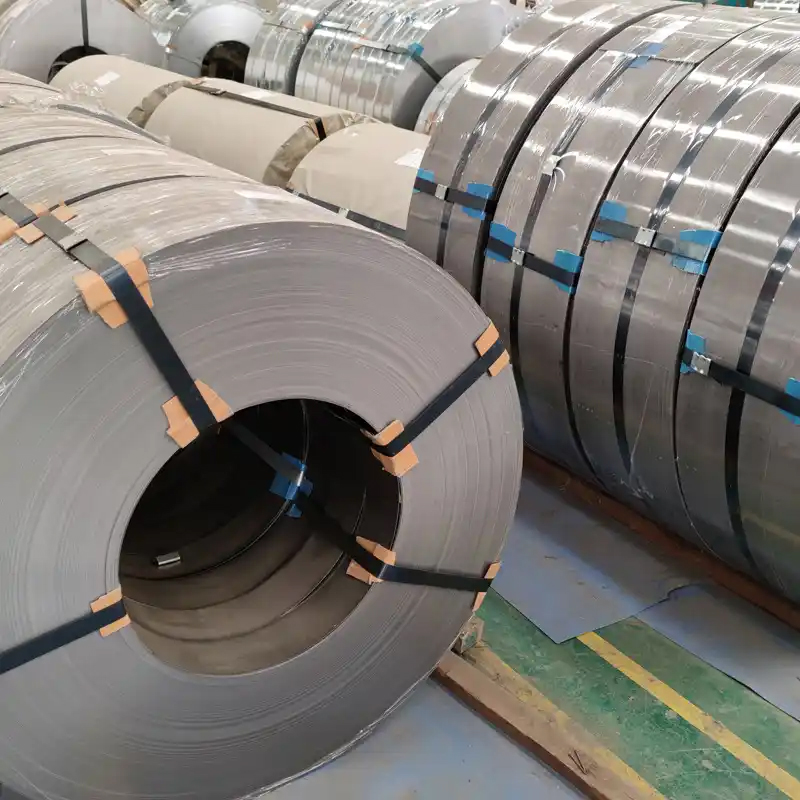 Q195 Cold Rlloed Technology Galvanized Steel Strip Coil Furring Strips