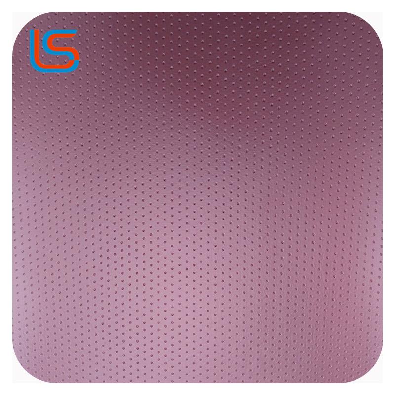 HDA#ZK171 PVC Artificial Leather - Imitation Perforated Pattern, Automotive Grade, Smooth & Scratch-Resistant Surface