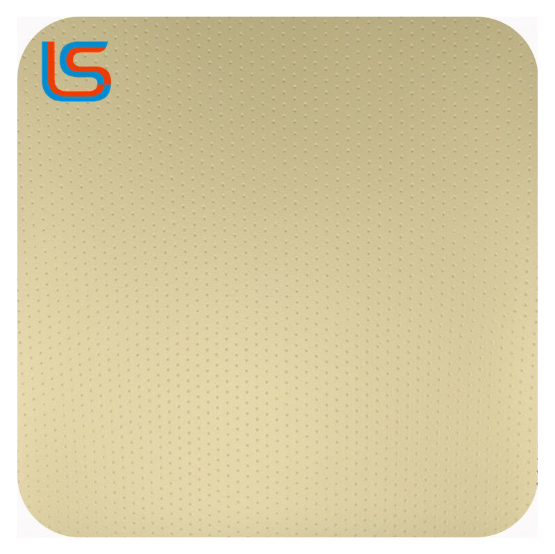 HDA#ZK171 PVC Artificial Leather - Imitation Perforated Pattern, Automotive Grade, Smooth & Scratch-Resistant Surface