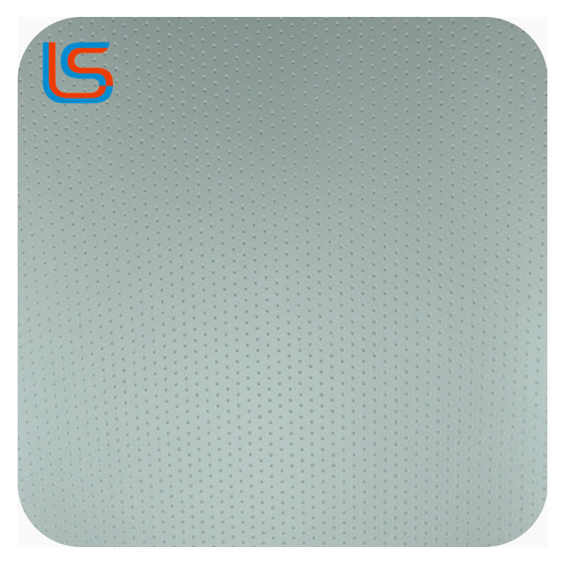 HDA#ZK171 PVC Artificial Leather - Imitation Perforated Pattern, Automotive Grade, Smooth & Scratch-Resistant Surface