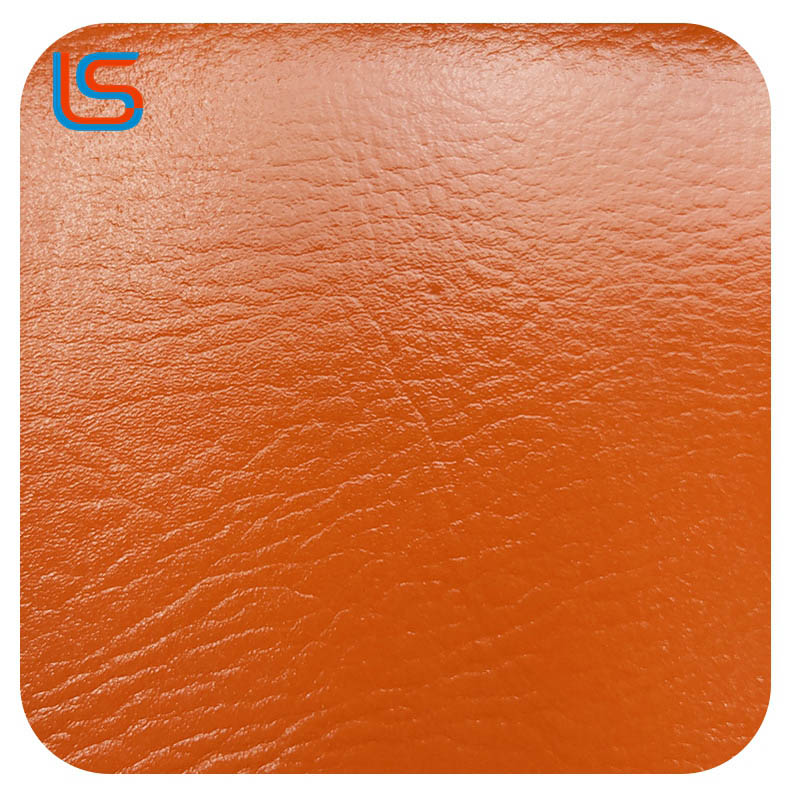 2.0mm Thick PVC Leather with Elephant Texture - Same-Color Suede Base