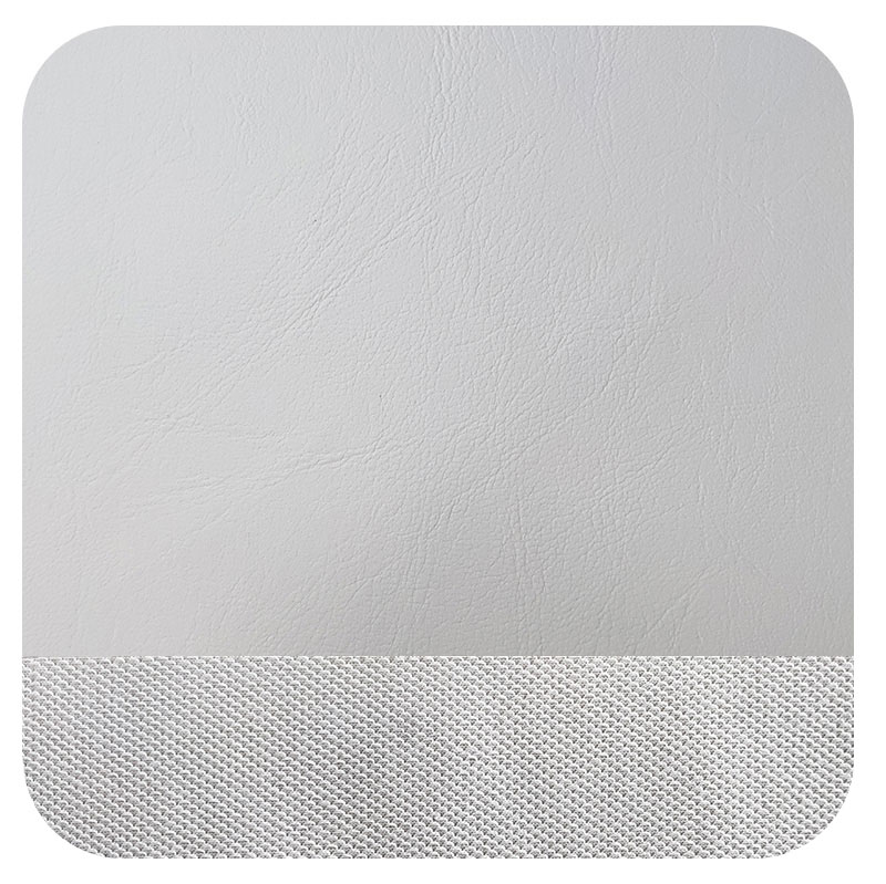 #6007 Industrial - Grade PVC Faux Leather with Fish - scale Fabric Backing, for Sofa and Automotive Applications