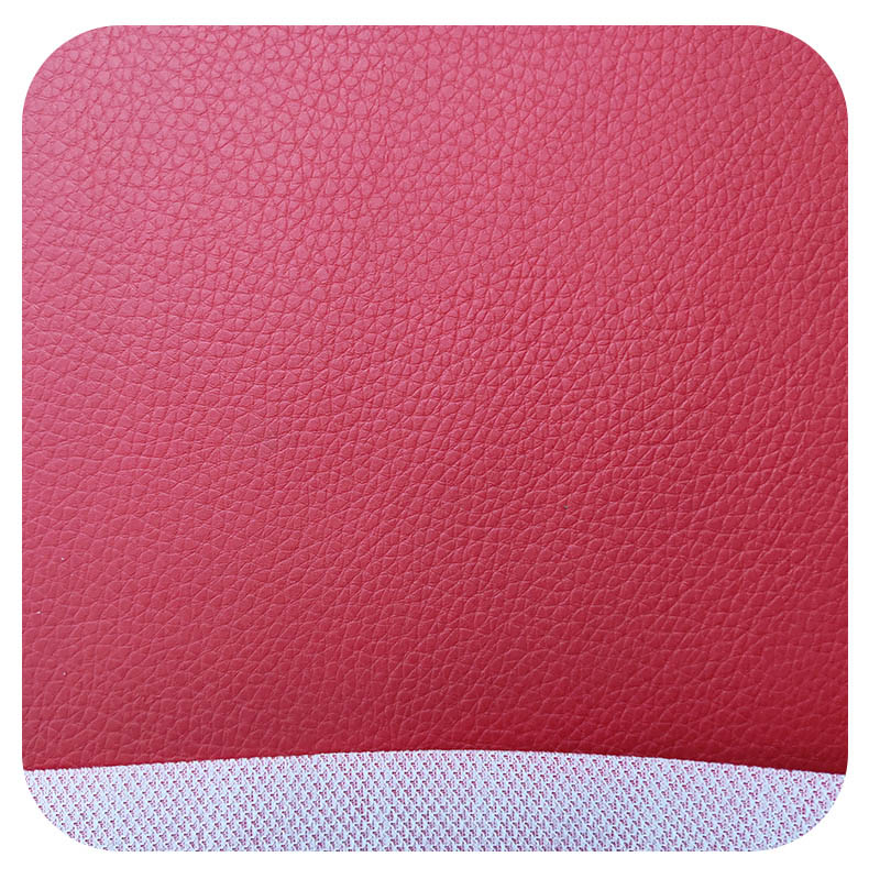 #6007 Industrial - Grade PVC Faux Leather with Fish - scale Fabric Backing, for Sofa and Automotive Applications