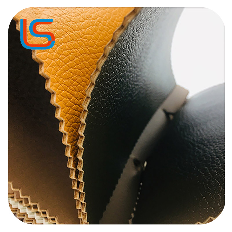 LS00011 High-Quality PVC Thick-Gauge Leather - Sturdy Touch, for Shoe Manufacturing