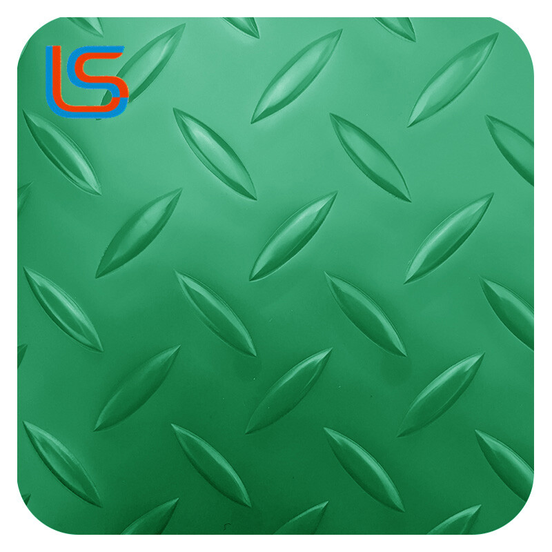 LS00012 Micro Foaming PVC Flooring Leather Soft Touch Sound Proof Living Room