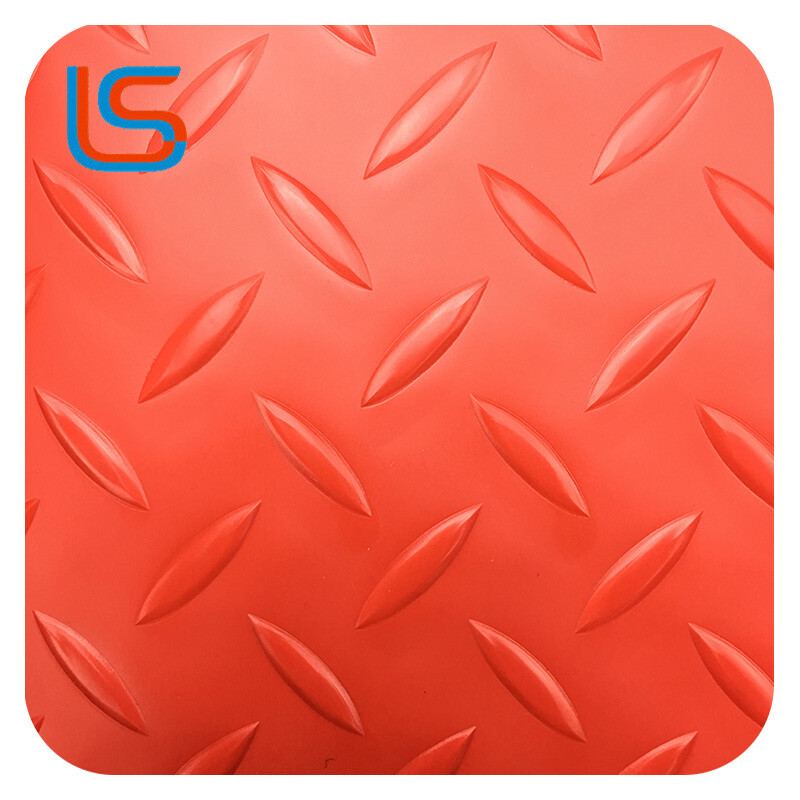 LS00012 Micro Foaming PVC Flooring Leather Soft Touch Sound Proof Living Room