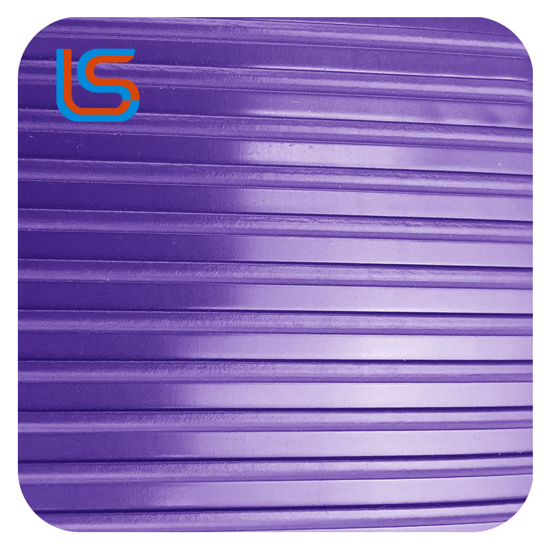 LS00015 Non Woven Backing Anti Slip PVC Foam Leather