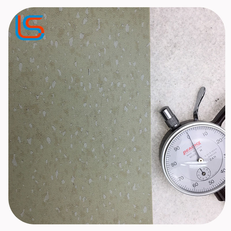 LS00068 PVC Roll Floor Leather - Marble Pattern, Sturdy & Wear-Resistant Outdoor Flooring
