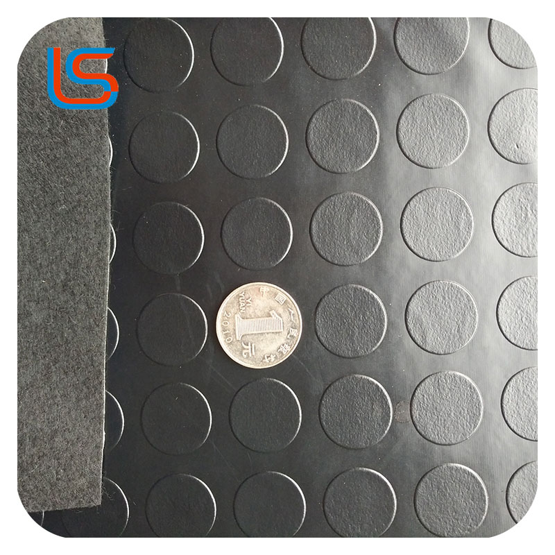 RD#002 High Density Non Foam PVC Flooring Leather Heavy Roll 2kg/Sqm