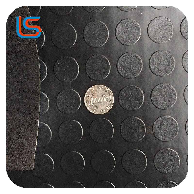 RD#002 High Density Non Foam PVC Flooring Leather Heavy Roll 2kg/Sqm