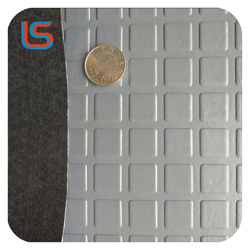 RD#002 High Density Non Foam PVC Flooring Leather Heavy Roll 2kg/Sqm