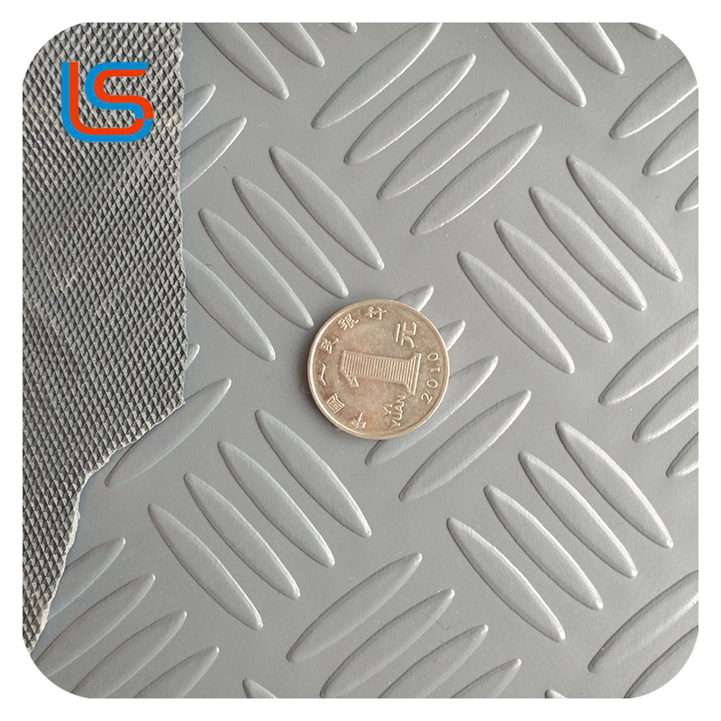 RD#002 High Density Non Foam PVC Flooring Leather Heavy Roll 2kg/Sqm