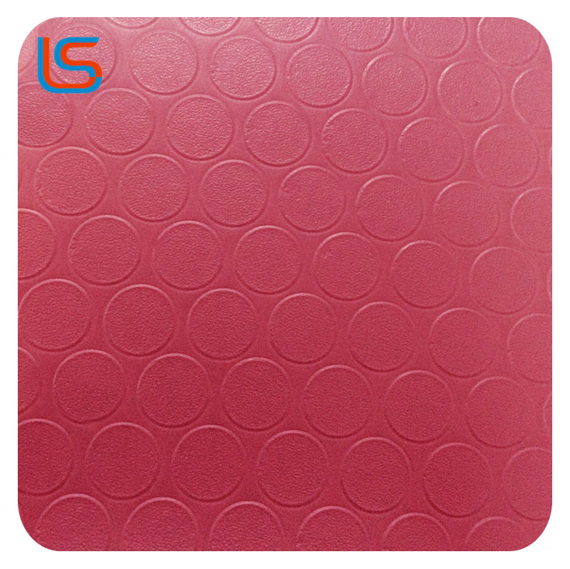 ZL#004 1.4MM Non Woven Backing Industrial PVC Foam Leather