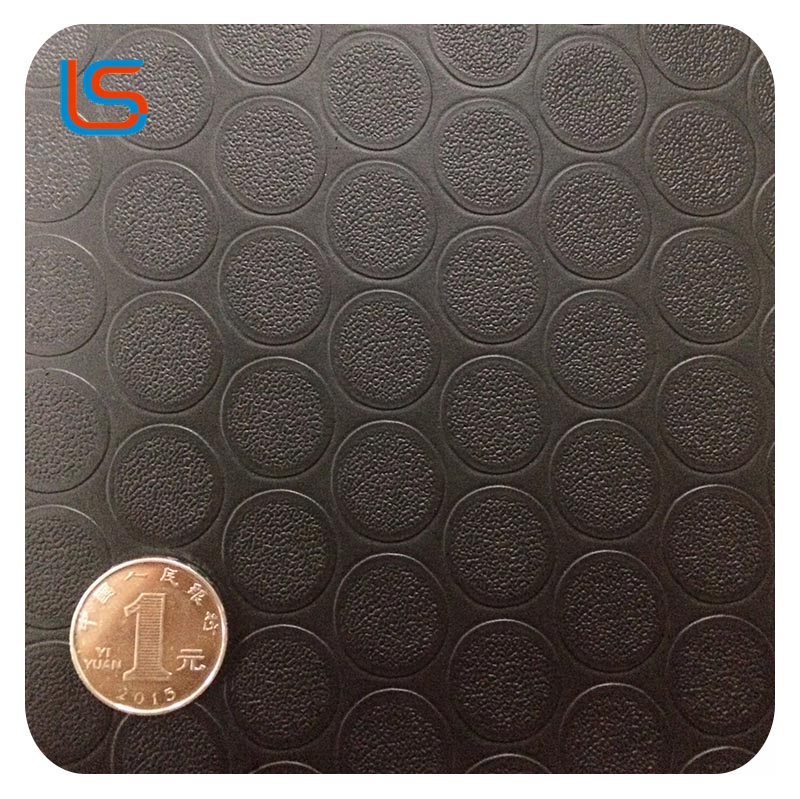 ZL#005 2.5mm-3.5mm Non Woven Base Flame Retardant PVC Foam