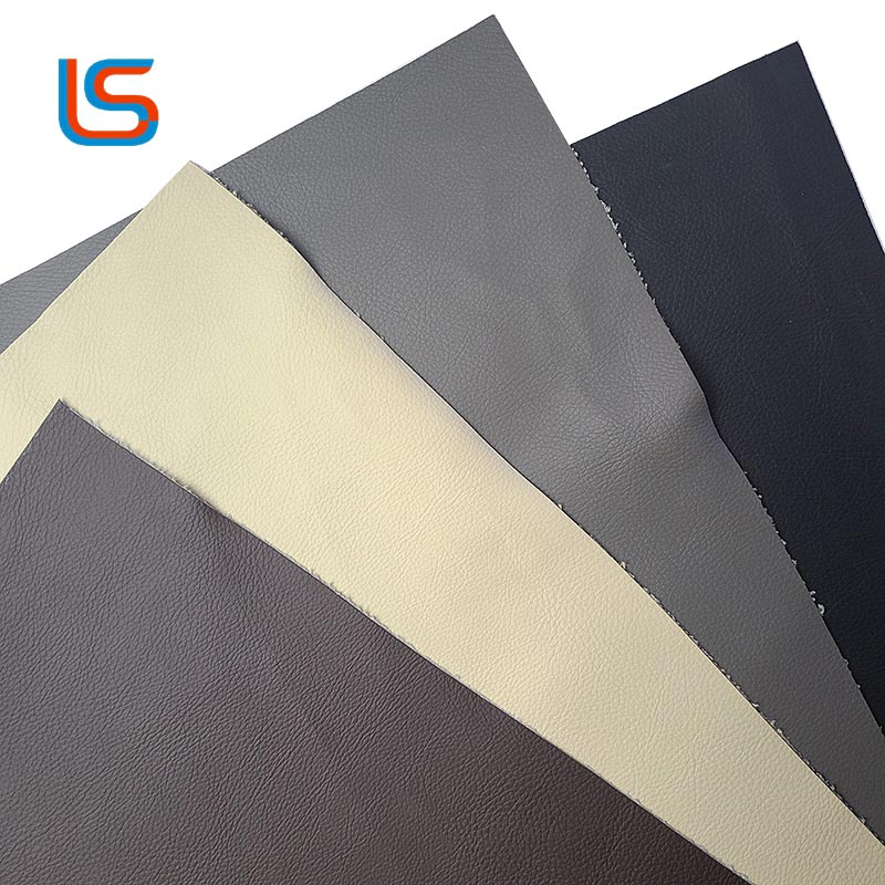Soft Touch 1.0mm semi PU Artificial Leather Suede Backing Scratch Resistant Wear Resistant Ideal for Sofa and Car Leather